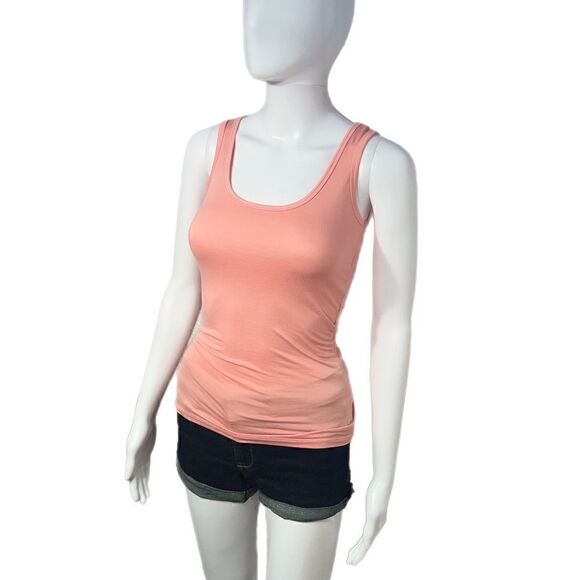 Rue21 Fitted Tank Top Bundle- Coral Pink/Cool Mint (XS) - Picture 2 of 11